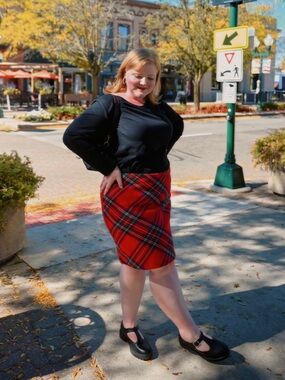 Chic Soul Plaid Skirt